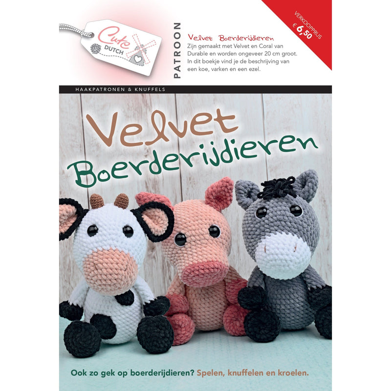 CuteDutch Uitgeverij Patroonboeken CuteDutch - Patroonboekje Potje Moestuin