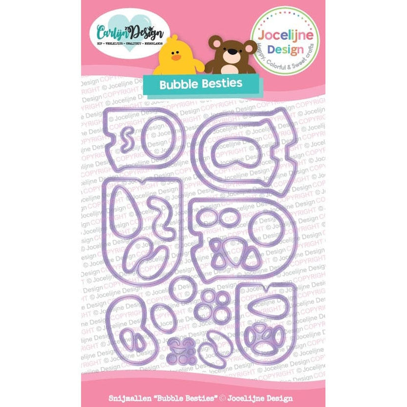CarlijnDesign Snijmallen CarlijnDesign - Snijmal Bubble Besties