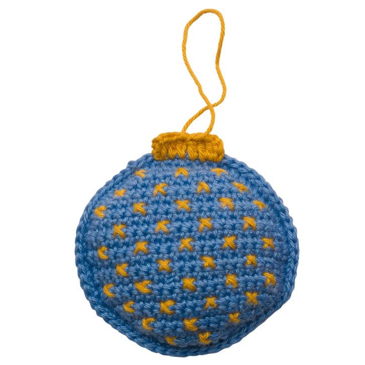 Christel Krukkert Garenpakketten Garenpakket: Blauwe Kerstbal