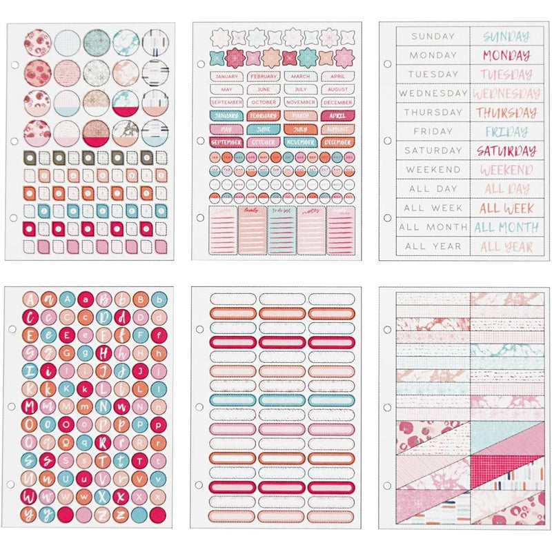 Creativ Company Stickers CC Journal Stickerboek Aquarel