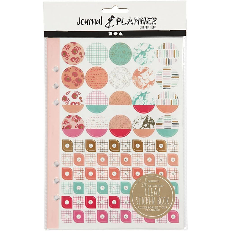 Creativ Company Stickers CC Journal Stickerboek Aquarel