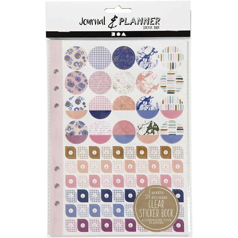Creativ Company Stickers CC Journal Stickerboek Bloemen