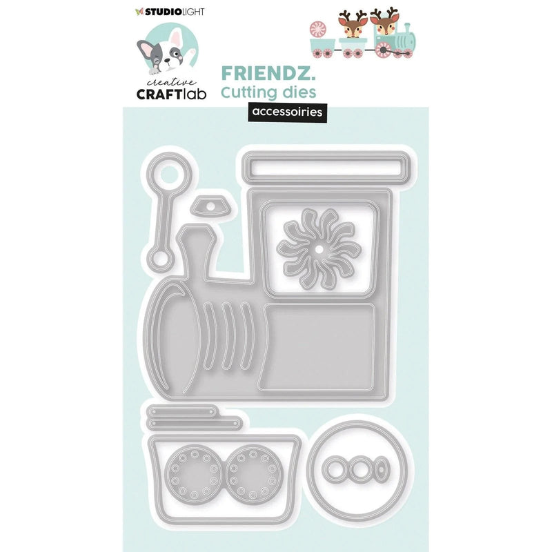 Creative Craftlab Snijmallen Creative Craftlab - Snijmal Friendz North Pole Epress