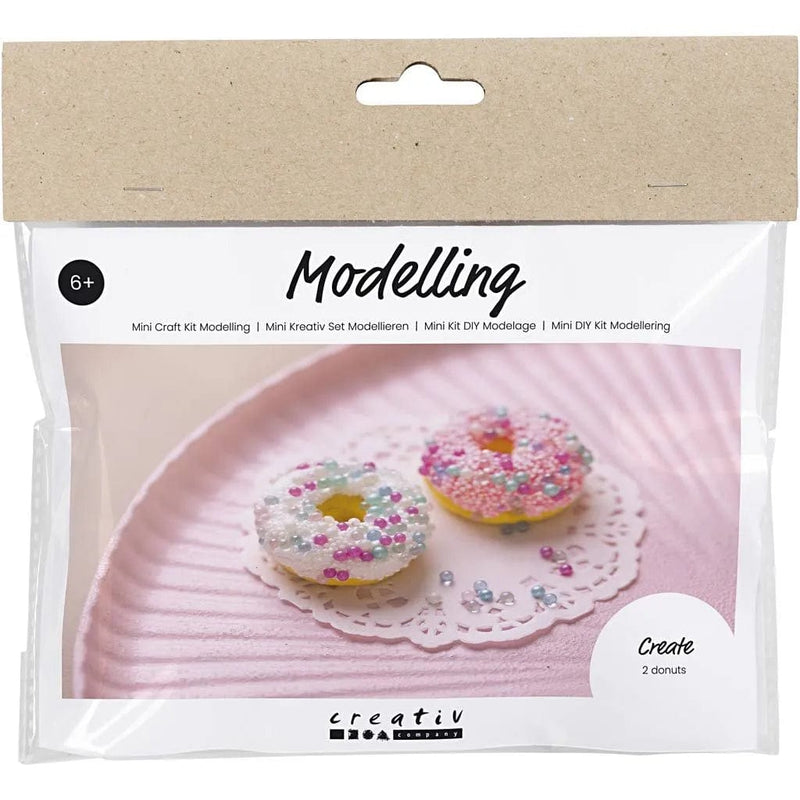 Creotime Creative Kit DIY-pakket: Donuts Boetseren