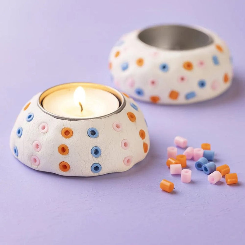 Creotime Creative Kit DIY-pakket: Kaarsenhouders Boetseren