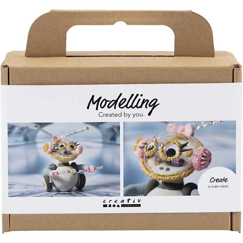 Creotime Creative Kit DIY-pakket: Robot Meisje Boetseren