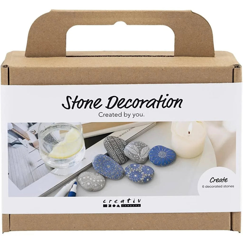 Creotime Creative Kit DIY-pakket: Steendecoratie