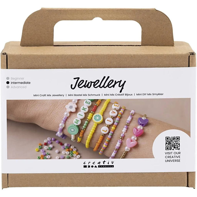 Creotime Creative Kit Mini Creative Box Sieraden Kleurrijke Armbanden