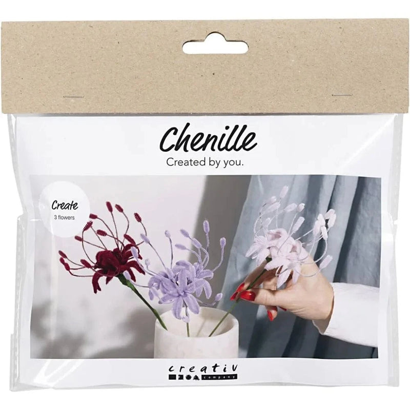 Creotime DIY-Pakketten DIY-pakket: Bloemen van Chenilledraad