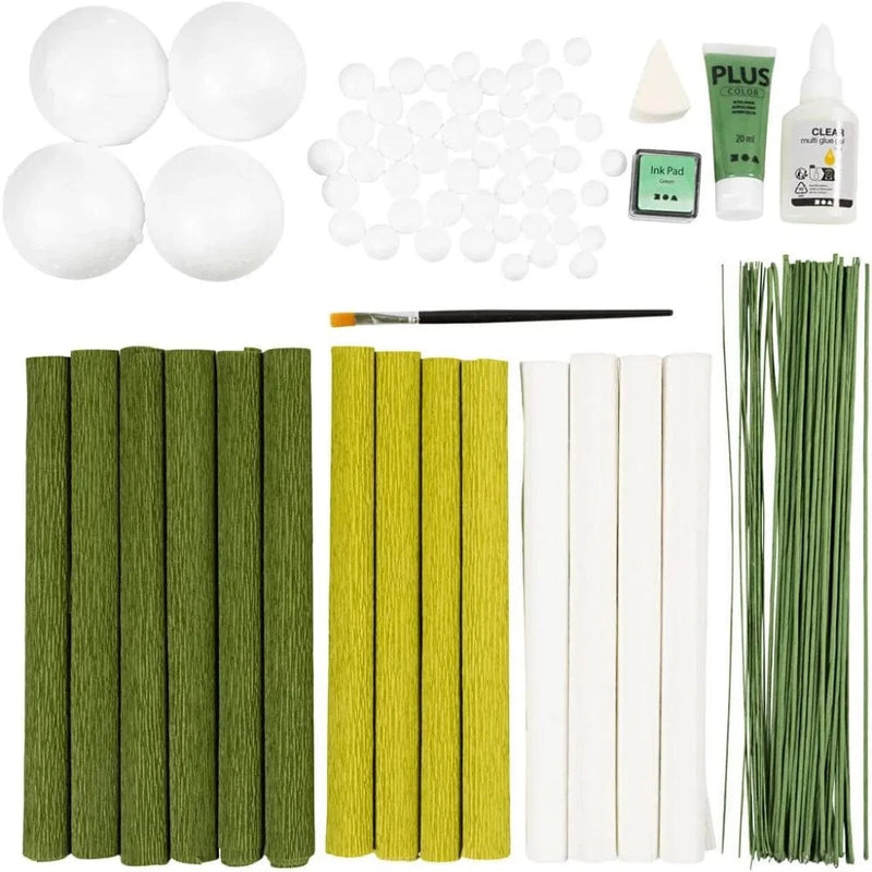 Creotime DIY-Pakketten DIY-pakket: Crepepapier Bloemenboeket