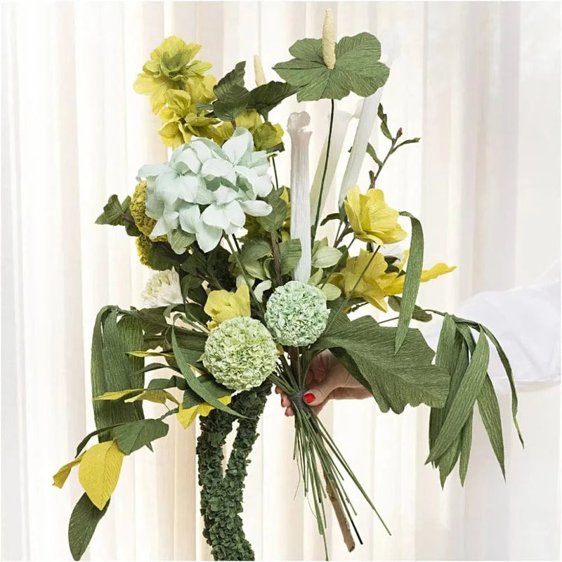 Creotime DIY-Pakketten DIY-pakket: Crepepapier Bloemenboeket