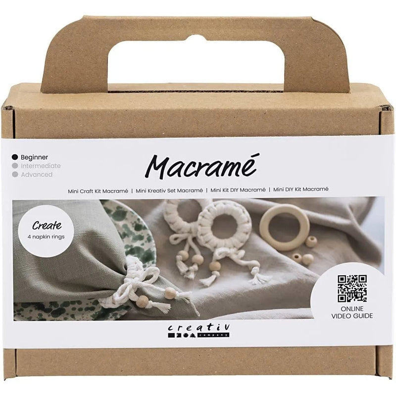 Creotime Macramé pakketten Macramépakket: Servetringen
