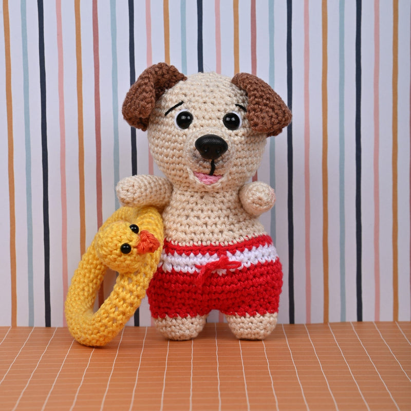 CuteDutch Downloadpatroon Haakpatroon Hond Harvey (download)