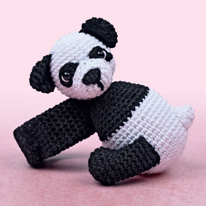 CuteDutch Downloadpatroon Haakpatroon Klaparmband Panda (download)