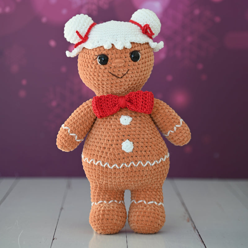 CuteDutch Downloadpatroon Haakpatroon Peperkoekmeisje Penny (download)