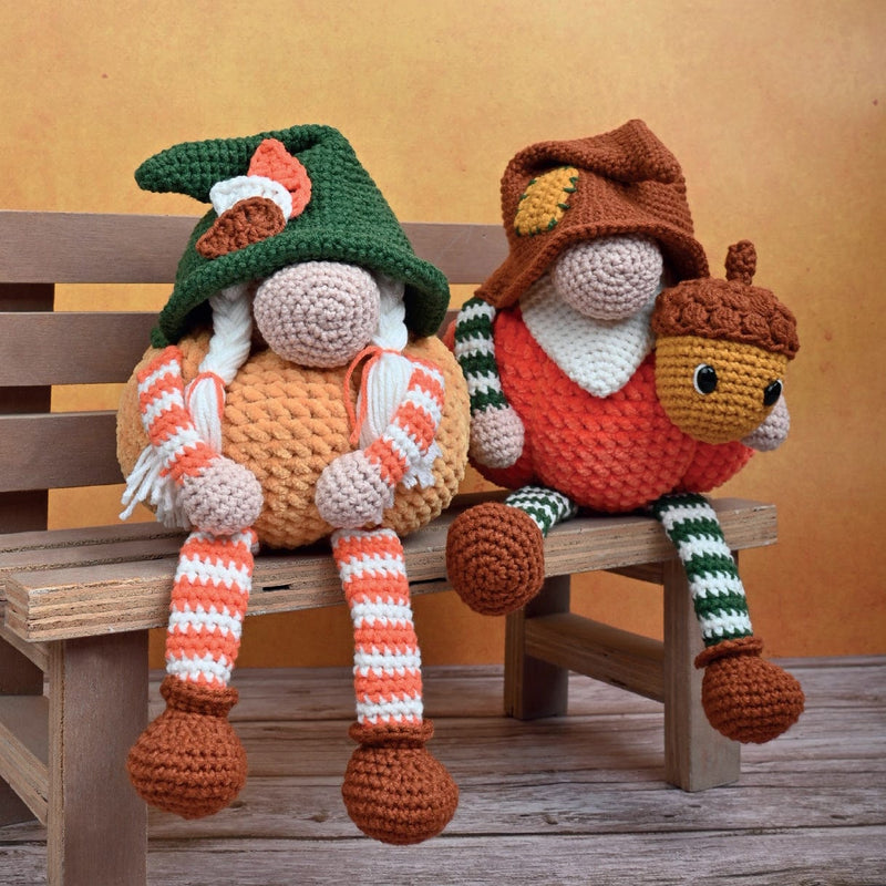 CuteDutch Downloadpatroon Haakpatroon Tomtes Twan & Tirza (download)