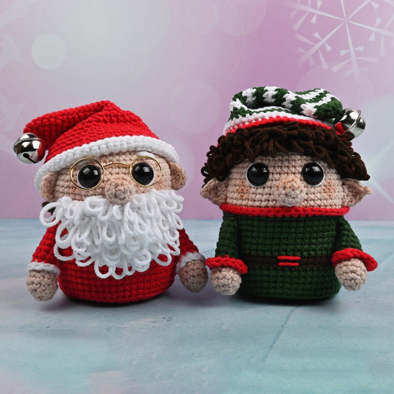 CuteDutch Garenpakketten Garenpakket: Cosy Kerstman en Kerstelf