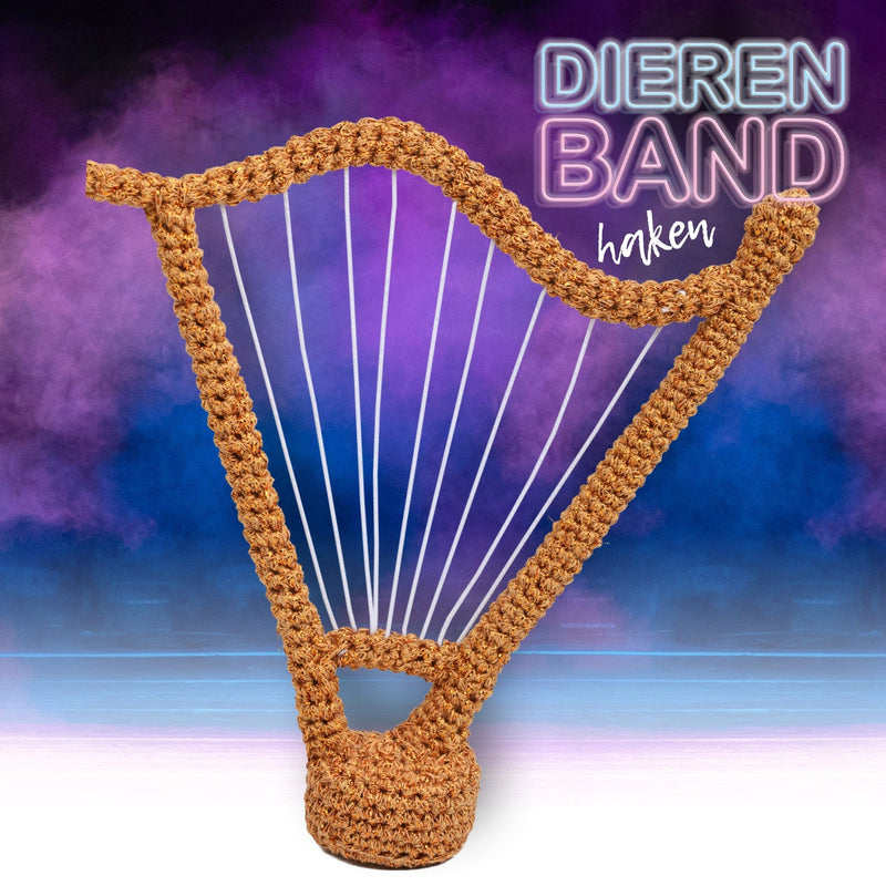 CuteDutch Garenpakketten Garenpakket: Instrument Harp