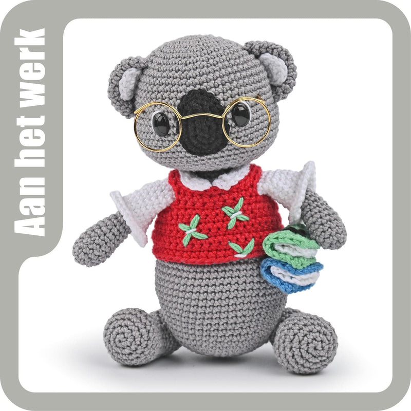 CuteDutch Garenpakketten Garenpakket: Juf Karla Koala (Coral)