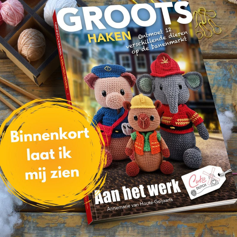 CuteDutch Garenpakketten Garenpakket: Kapper Anouk Alpaca (Coral)
