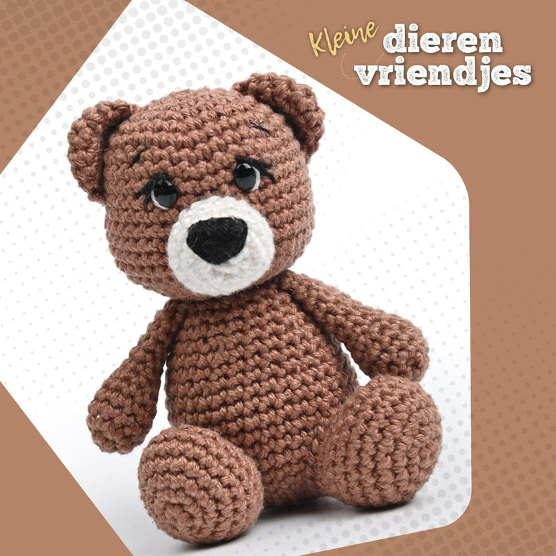 CuteDutch Garenpakketten Garenpakket: Klein dierenvriendje Beer