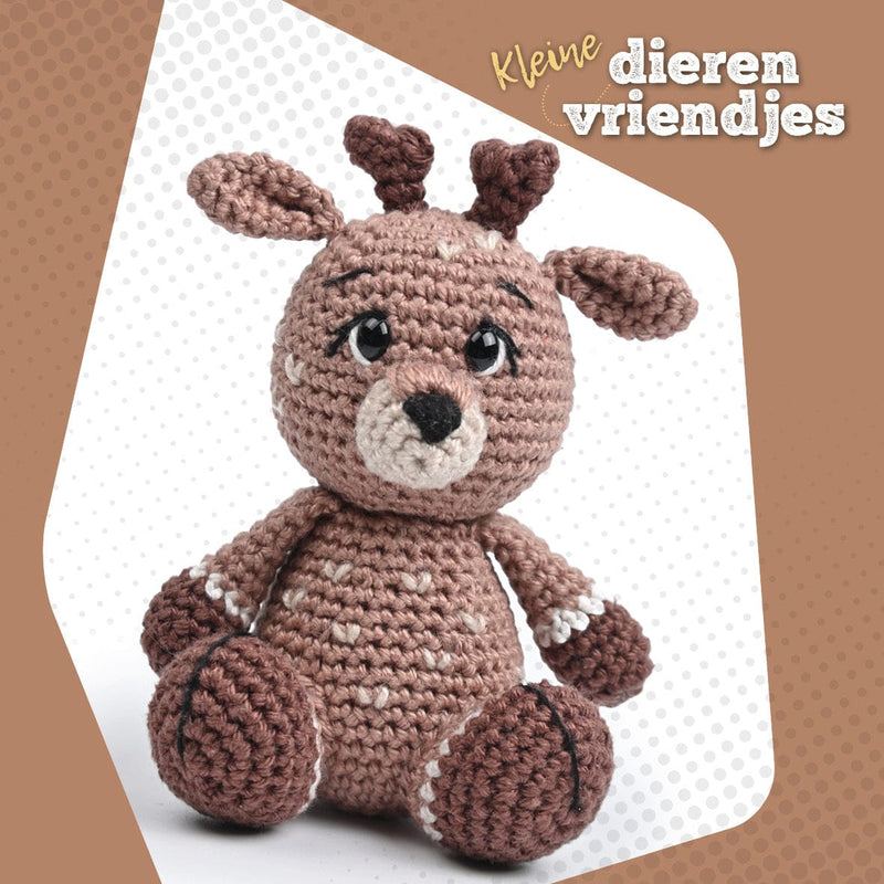 CuteDutch Garenpakketten Garenpakket: Klein dierenvriendje Hert