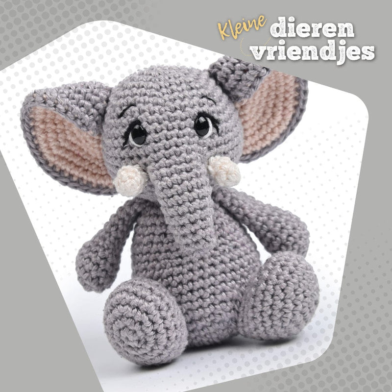 CuteDutch Garenpakketten Garenpakket: Klein dierenvriendje Olifant