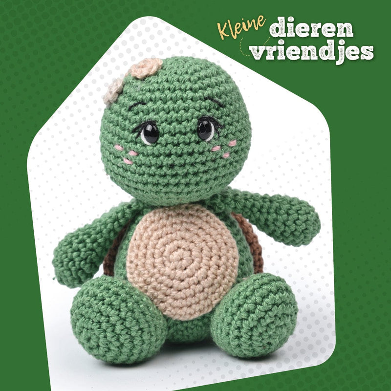 CuteDutch Garenpakketten Garenpakket: Klein dierenvriendje Schildpad