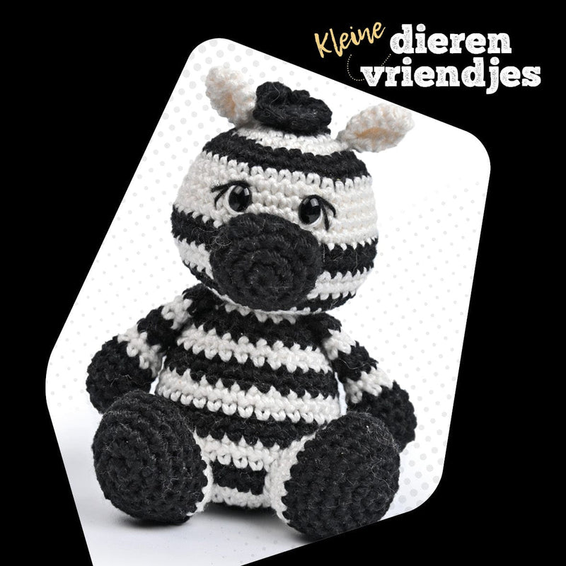 CuteDutch Garenpakketten Garenpakket: Klein dierenvriendje Zebra
