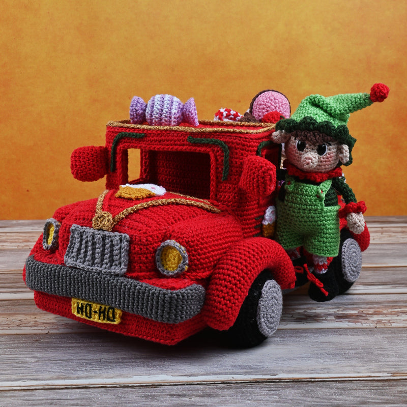 CuteDutch Garenpakketten Garenpakket: Santa’s Sweet Delivery Truck