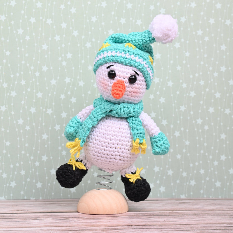 CuteDutch Garenpakketten Garenpakket: Stuiterfiguur Sneeuwpop