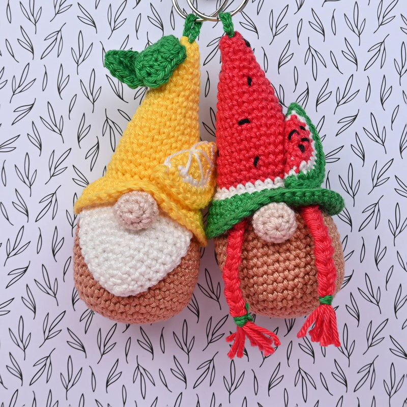 CuteDutch Garenpakketten Garenpakket: Tomte Sleutelhangers Zomer