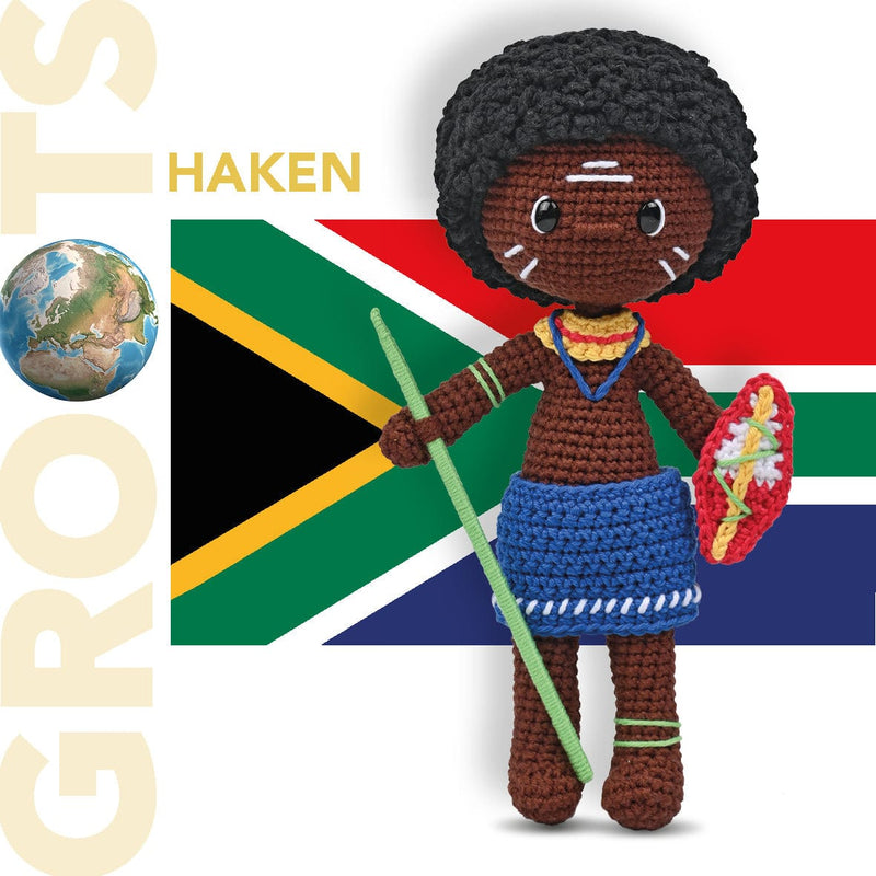 CuteDutch Garenpakketten Garenpakket: Zeke uit Zuid-Afrika