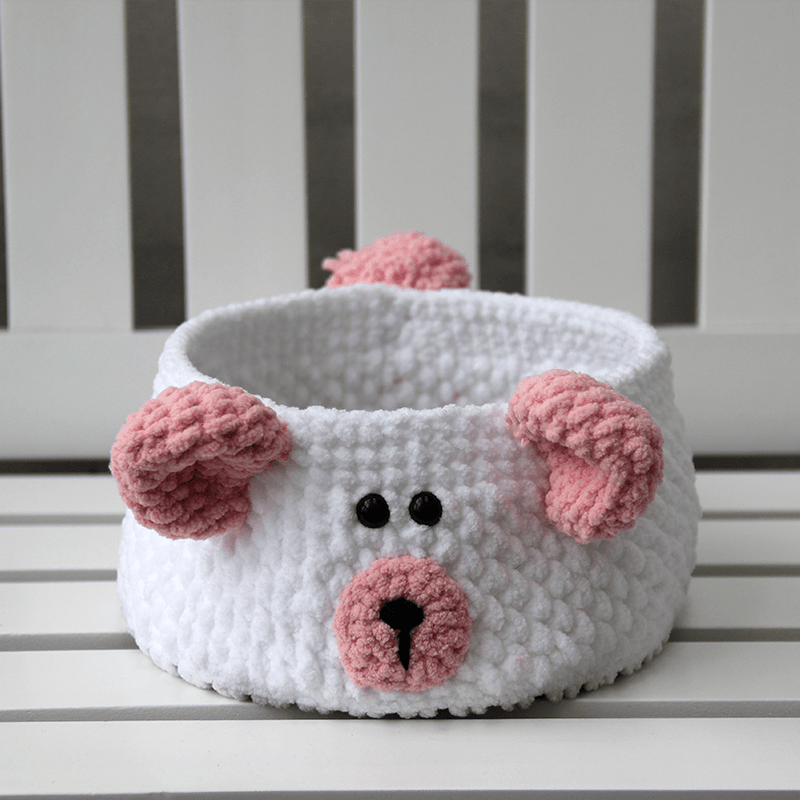 CuteDutch Garenpakketten Haakpakket: Teddy Basket