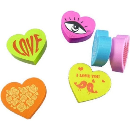 CuteDutch Gifts Hartjes Gummen 6 stuks