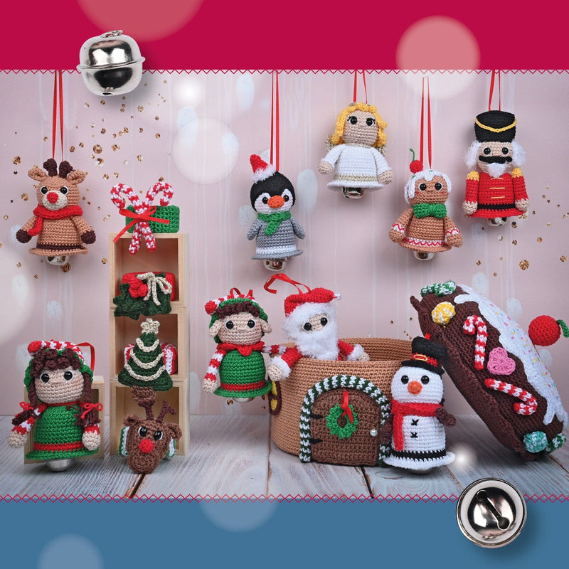 CuteDutch Haakpakketten Haakpakket: CuteDutch Feestelijk kerstpakket