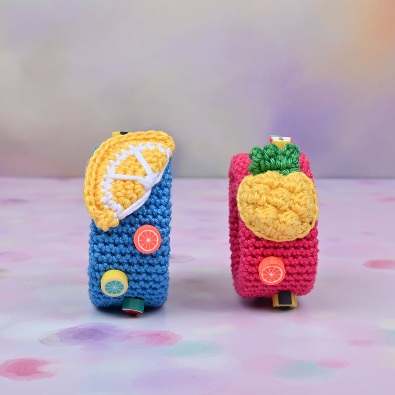 CuteDutch Haakpakketten Haakpakket: Fruitige Klaparmbanden