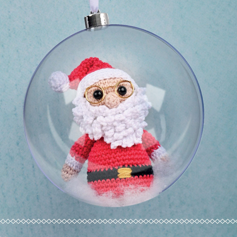 CuteDutch Haakpakketten Haakpakket: Kerstbal Kerstman