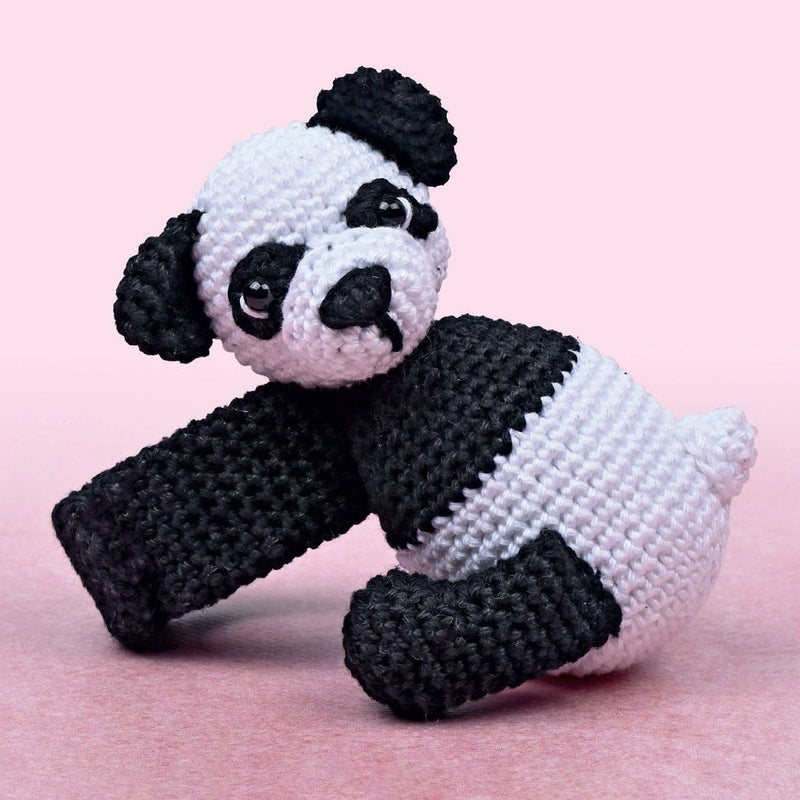 CuteDutch Haakpakketten Haakpakket: Klaparmband Panda