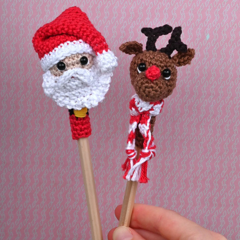 CuteDutch Haakpakketten Haakpakket: Potloodvriendjes Kerst