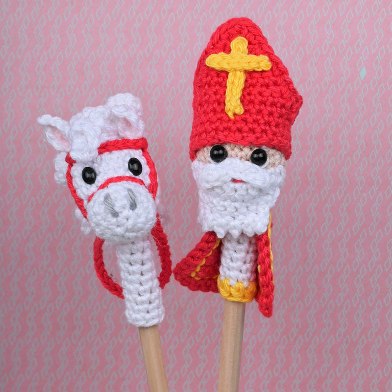 CuteDutch Haakpakketten Haakpakket: Potloodvriendjes Sinterklaas en Ozosnel