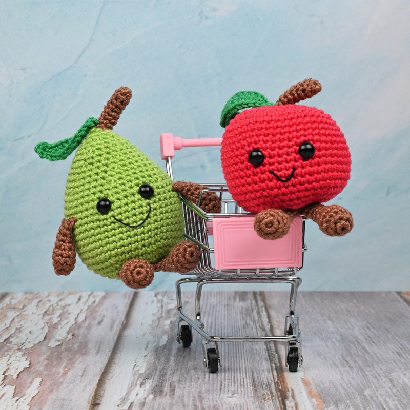CuteDutch Haakpakketten Haakpakket: Vitavriendjes Appel & Peer
