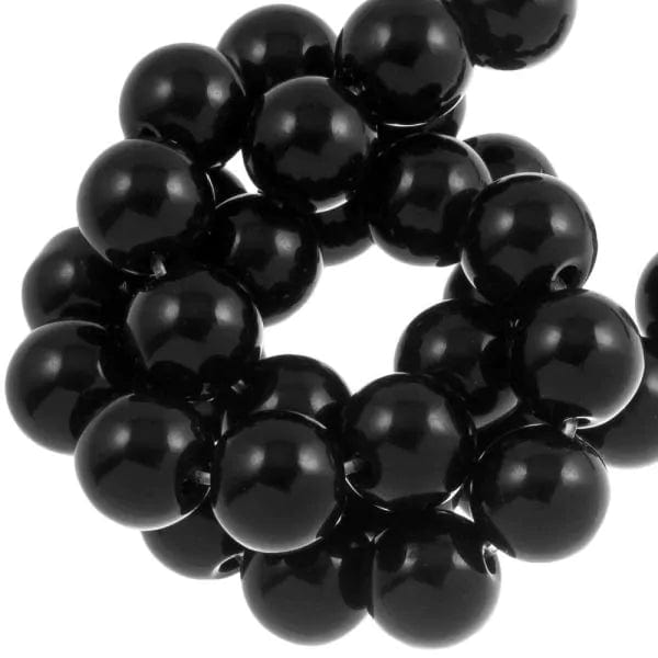 CuteDutch Kralen Zwarte kraal 10 mm (per stuk)