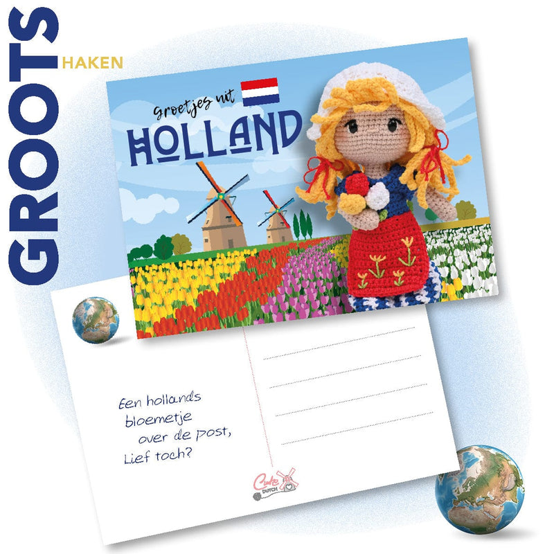 CuteDutch Stationary Ansichtkaart: Groetjes uit Nederland
