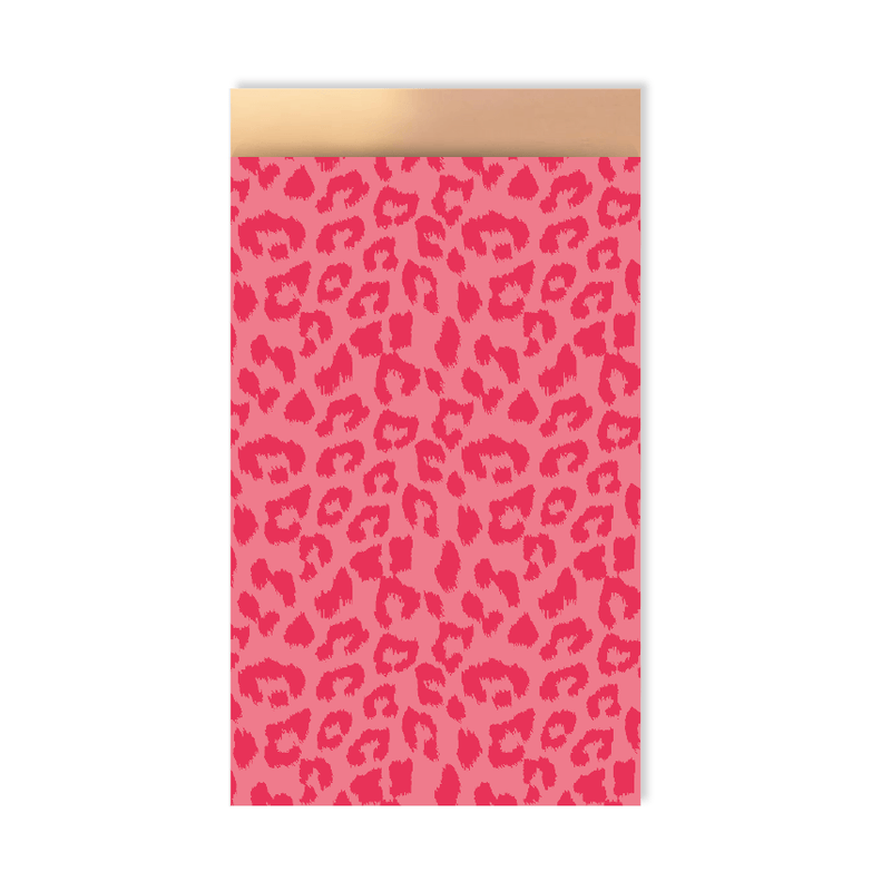 CuteDutch Stationary Cadeauzakjes - Cheetah Pink (10 stuks)