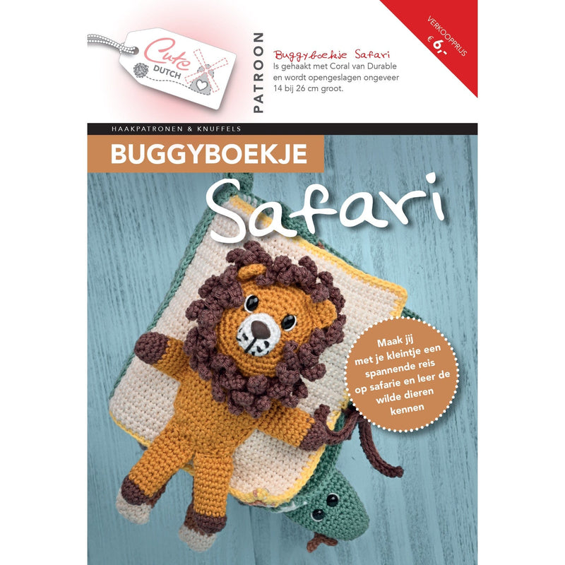 CuteDutch Uitgeverij Patroonboeken CuteDutch - Patroonboekje Buggyboekje Safari