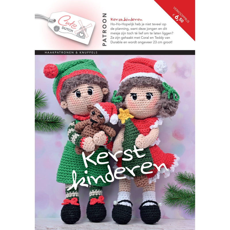 CuteDutch Uitgeverij Patroonboeken CuteDutch - Patroonboekje Kerstkinderen