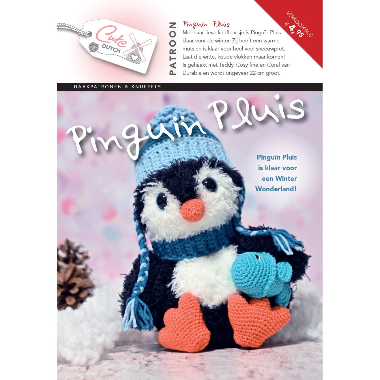 Home CuteDutch Patroonboekje Pinguïn Pluis haken