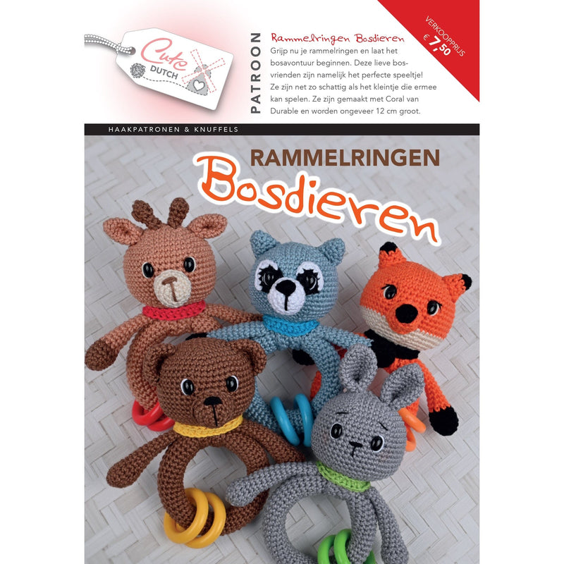 CuteDutch Uitgeverij Patroonboeken CuteDutch - Patroonboekje Aftelkalender Verjaardag