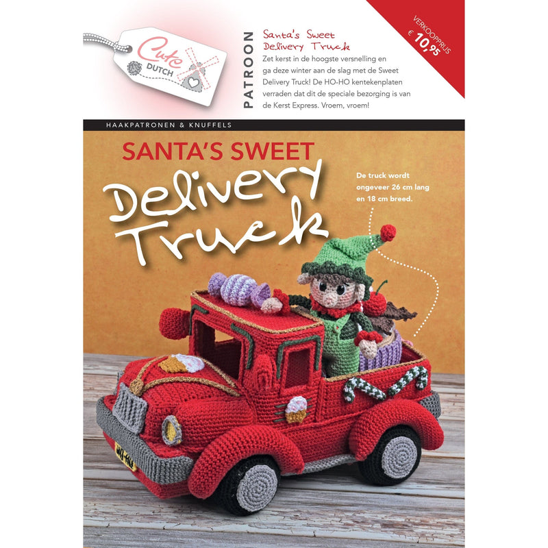 CuteDutch Uitgeverij Patroonboeken CuteDutch - Patroonboekje Santa's Sweet Delivery Truck